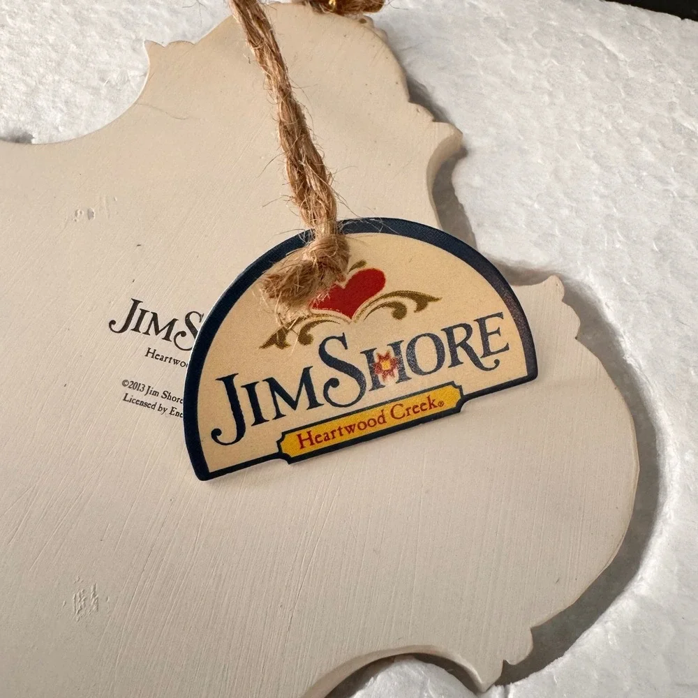 Jim Shore Multicolor Nativity Three Kings Cross Ornament